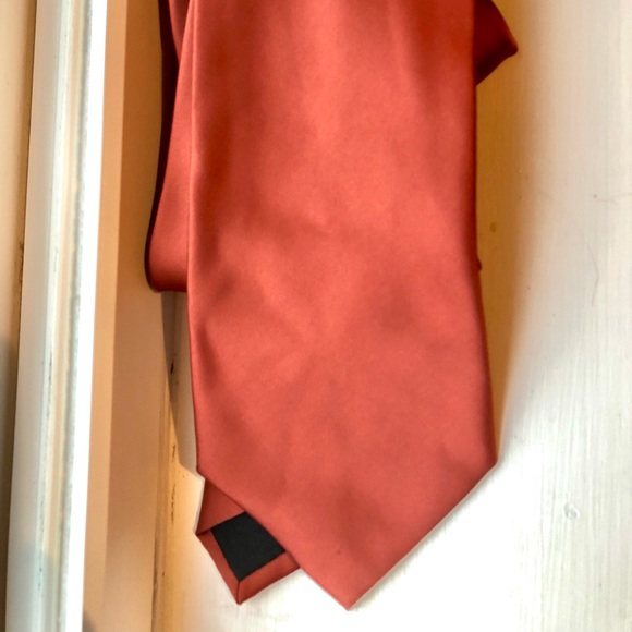Burnt Orange Neck Tie - Picture 2 of 3